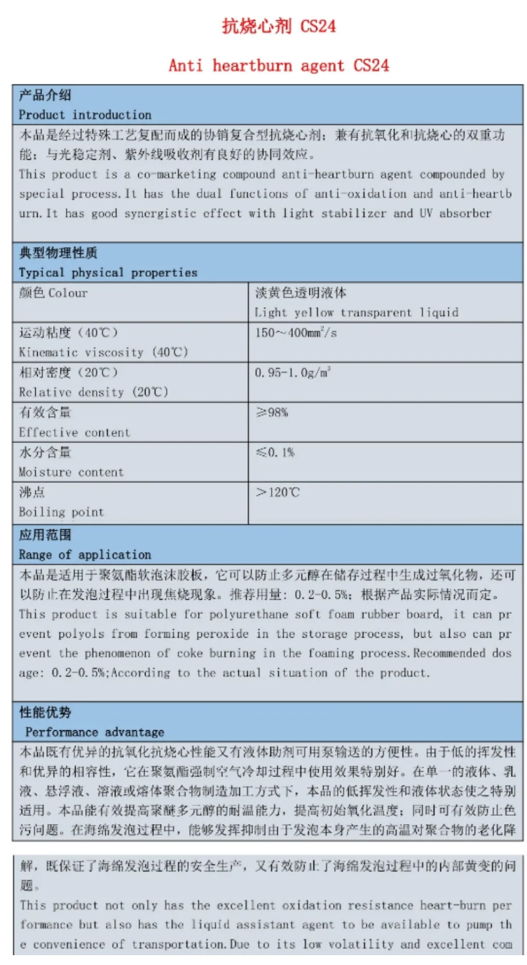 撫順市抗燒心劑 CS24